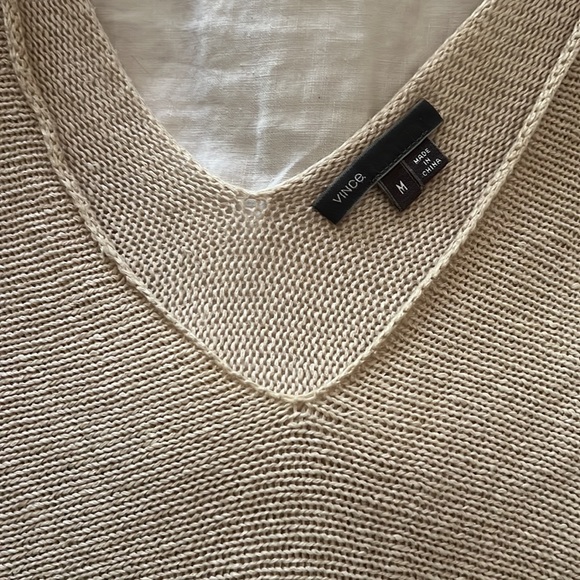 Vince linen knit top - Picture 2 of 2